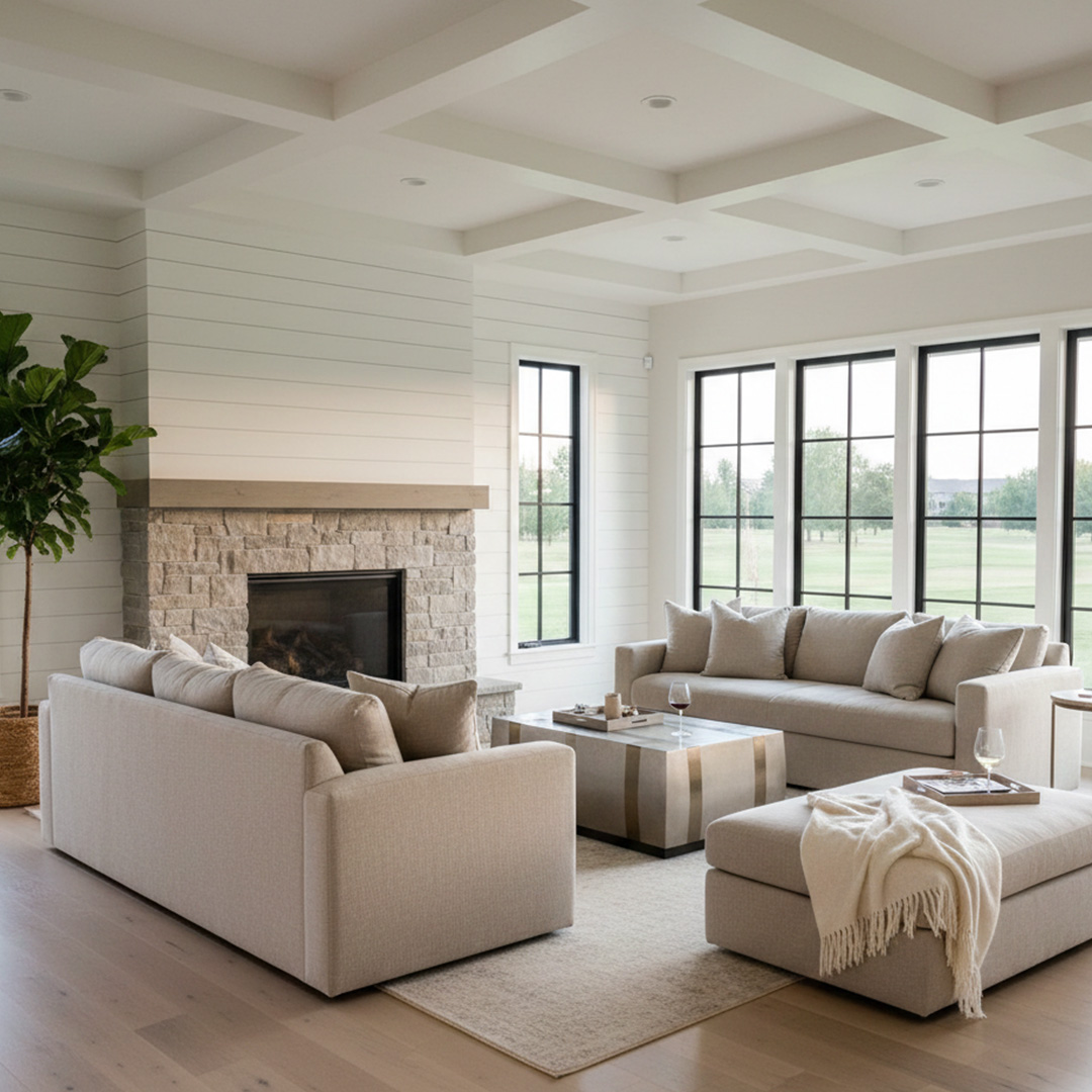 Castle Pines farmhouse