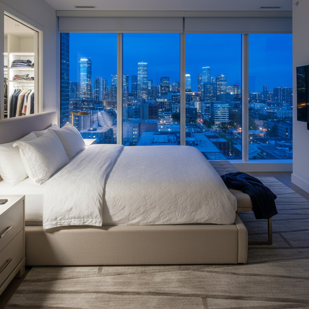 Downtown Denver bedroom