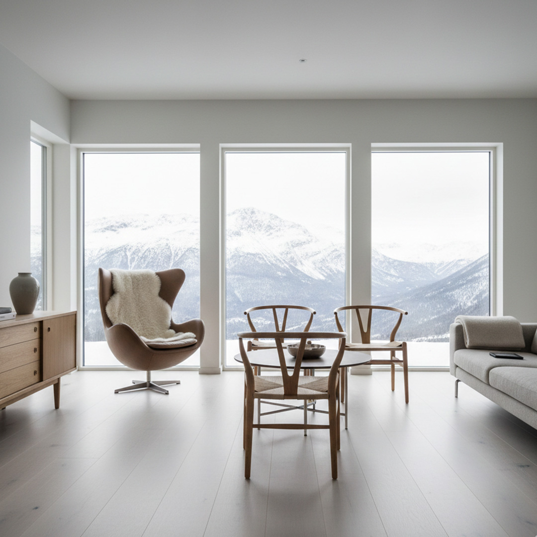 Modern mountain home